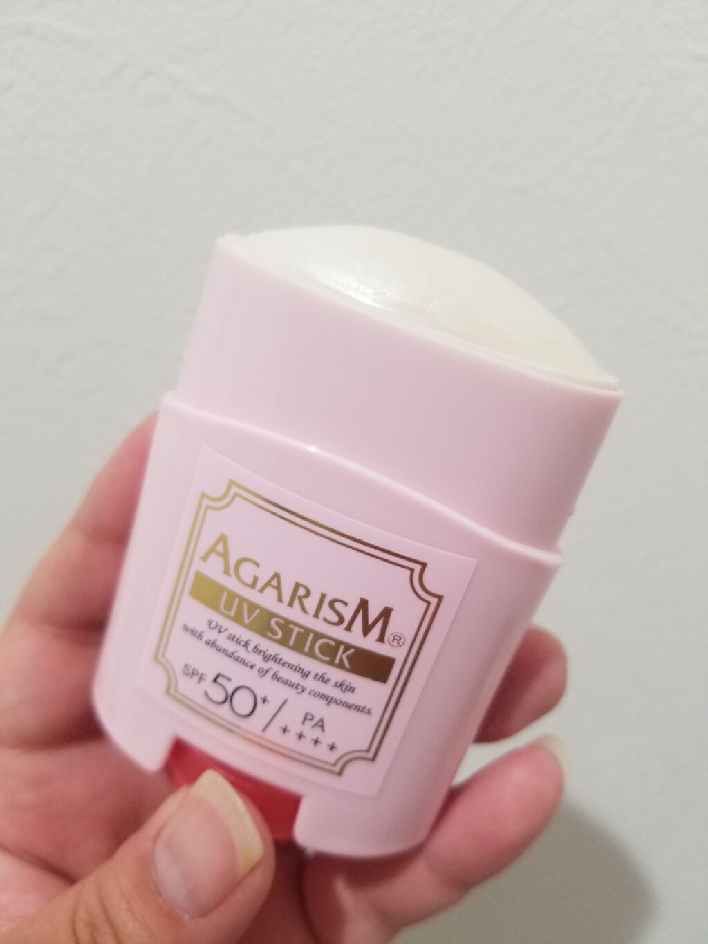 トーンアップUVスティック/AGARISM/日焼け止めスティックを使ったクチコミ（3枚目）