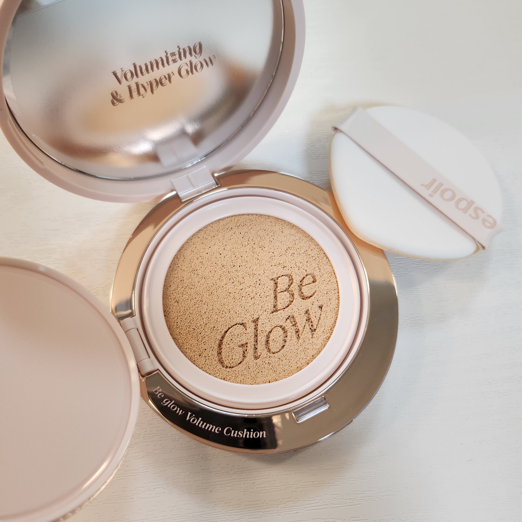 エスポア ビーグロー ボリュームクッション/espoir/クッションファンデーションを使ったクチコミ（2枚目）