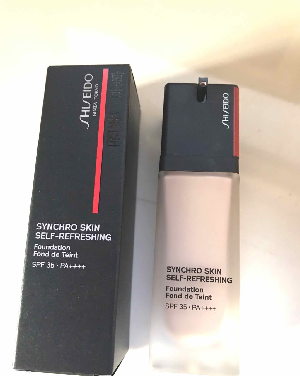 シンクロスキン セルフリフレッシング ファンデーション/SHISEIDO/リキッドファンデーションを使ったクチコミ（1枚目）