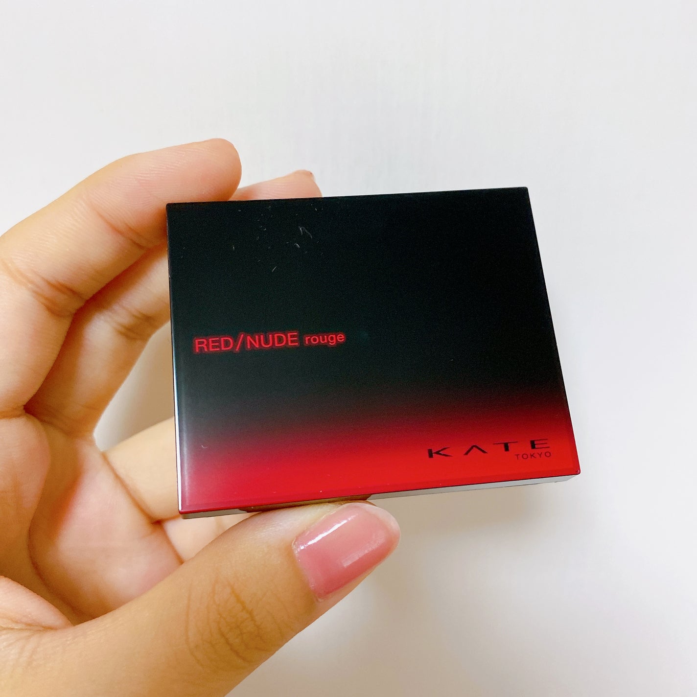 レッドヌードルージュ (エアリーマット)/KATE/口紅を使ったクチコミ(8枚目)