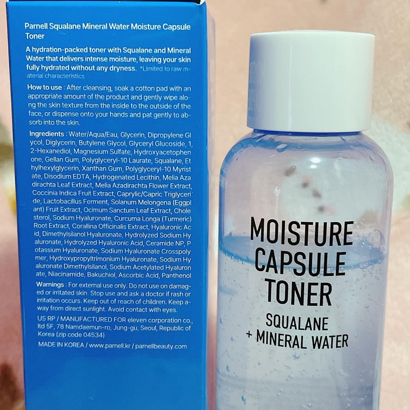 MOISTURE CAPSULE TONER/parnell/化粧水を使ったクチコミ(7枚目)
