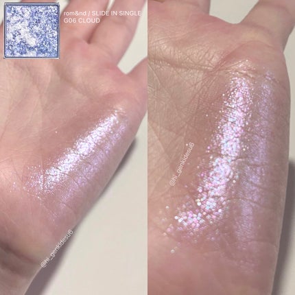 スライドインシングル/rom&nd/単色アイシャドウを使ったクチコミ(8枚目)