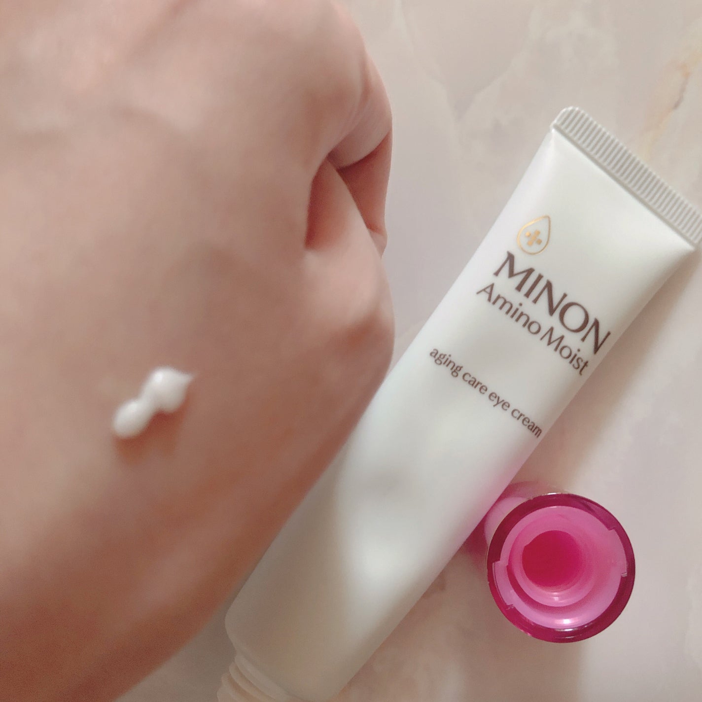 ミノン アミノモイスト エイジングケア アイクリーム/ミノン/アイケア・アイクリームを使ったクチコミ(4枚目)