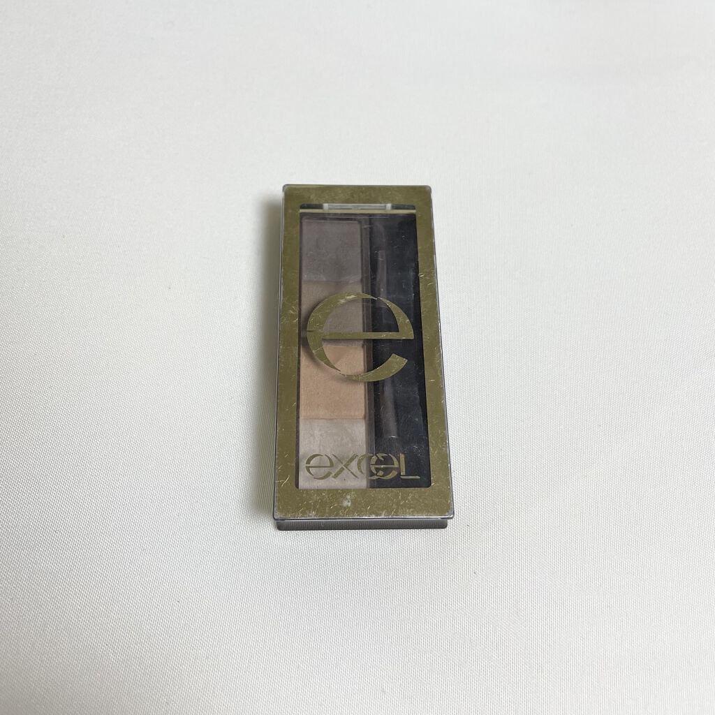 スタイリング パウダーアイブロウ SE02 ライトブラウン/excel/パウダーアイブロウを使ったクチコミ（1枚目）