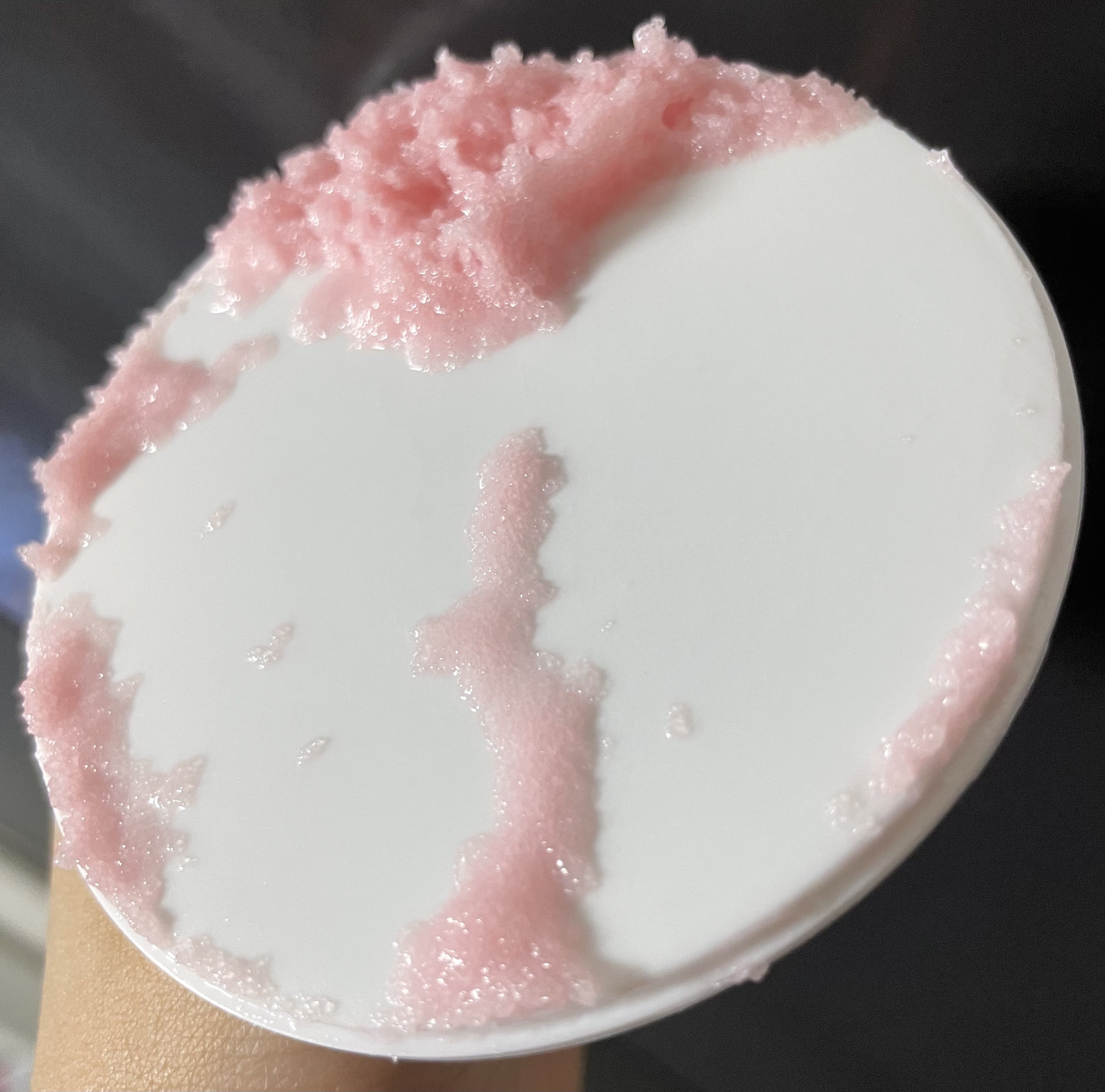 Q+Me スウィート ボム タラソ スクラブ/AGARISM/バストケア・ヒップケアを使ったクチコミ（2枚目）