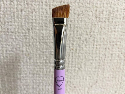 フーミー アイブロウブラシ 熊野筆/WHOMEE/メイクブラシを使ったクチコミ(3枚目)