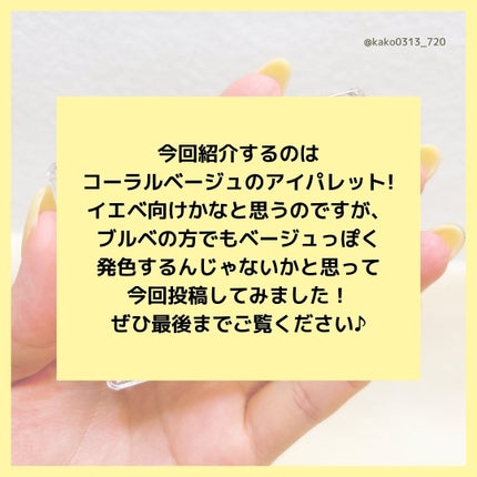 レディートゥーウェアアイパレット/BBIA/アイシャドウパレットを使ったクチコミ(2枚目)