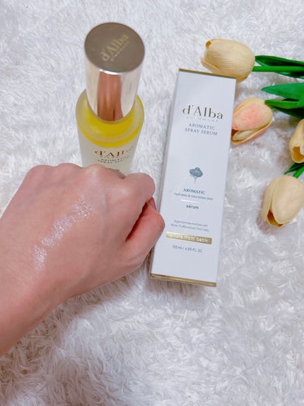 ダルバ ホワイトトリュフファーストスプレーセラム/ダルバ/ミスト状化粧水を使ったクチコミ(1枚目)