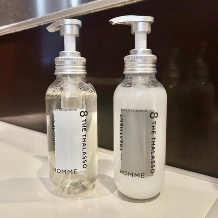 エイトザタラソ オム ベースデザイニング シャンプー/ヘアトリートメント/エイトザタラソ/市販シャンプーを使ったクチコミ(1枚目)