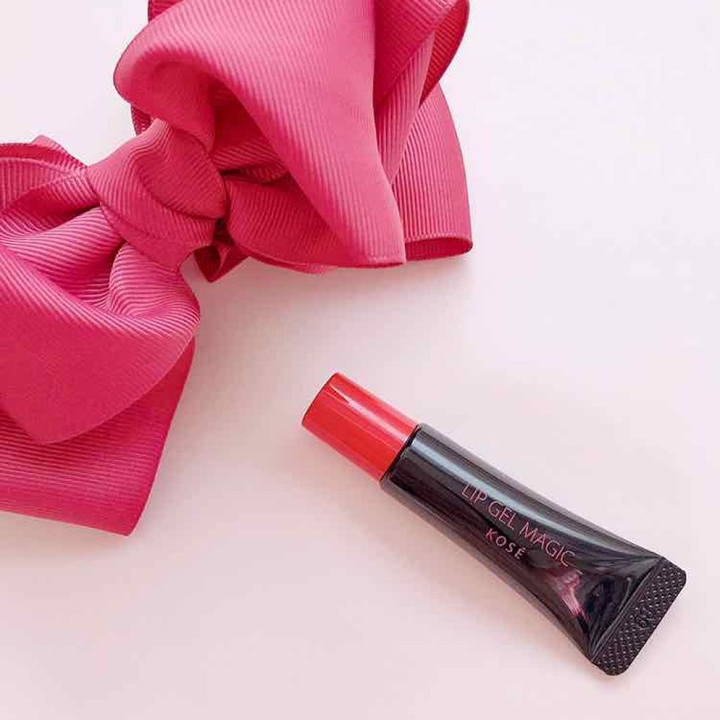 リップ ジェル マジック EX/コーセーコスメニエンス/リップオイルを使ったクチコミ（1枚目）