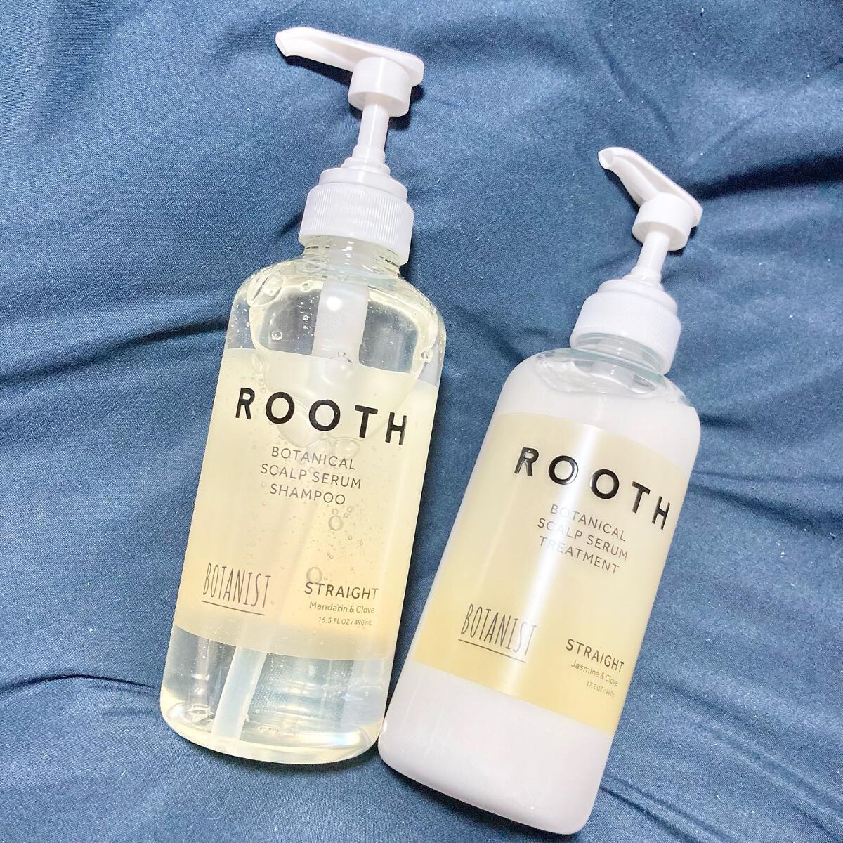 ルース ボタニカルスカルプセラム シャンプー・トリートメント(ストレート)/BOTANIST/市販シャンプーを使ったクチコミ(2枚目)