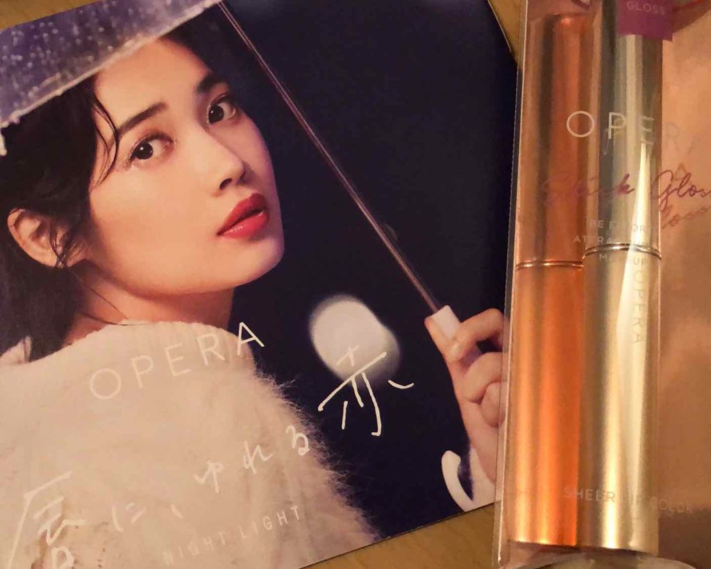 オペラ シアーリップカラー RN/OPERA/リップグロスを使ったクチコミ(1枚目)