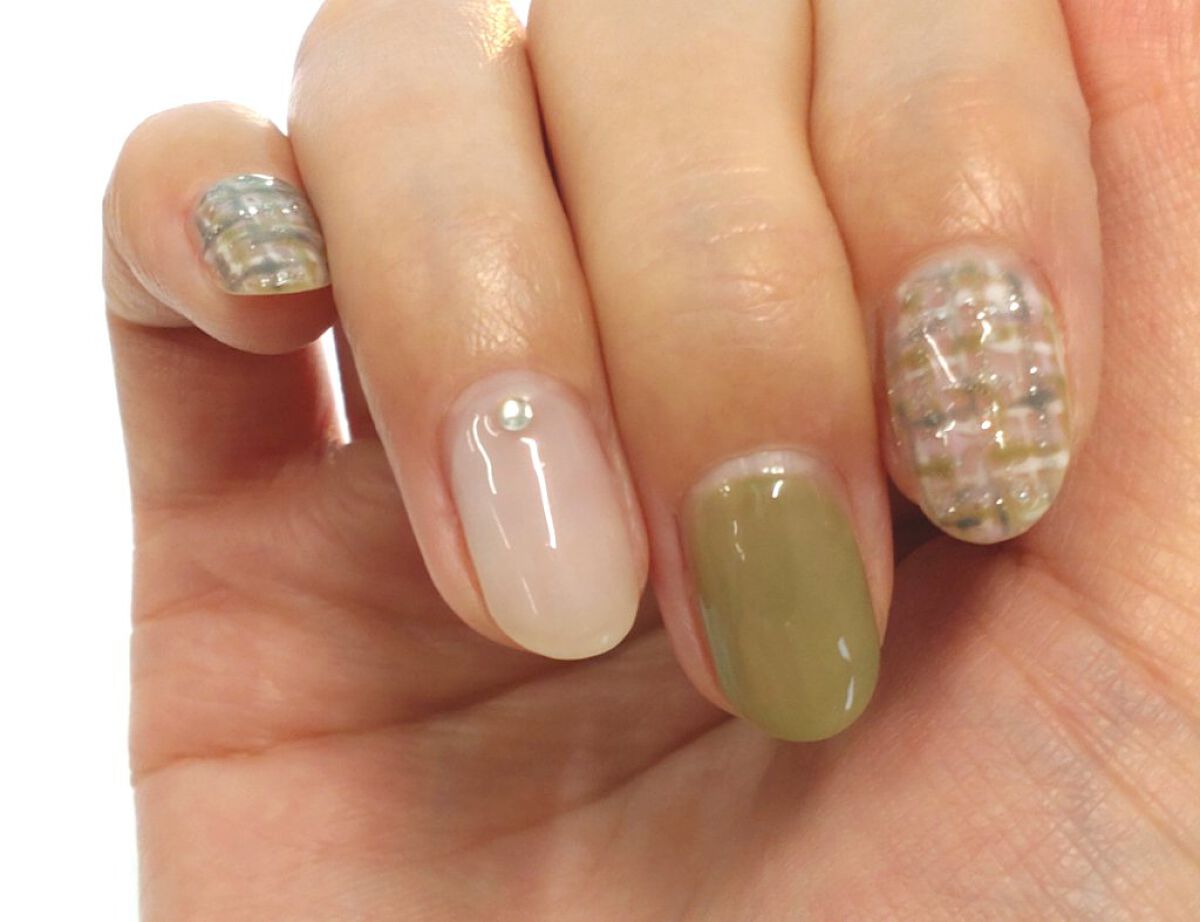 ジェルネイル（ライト対応）/セリア/ジェルネイルを使ったクチコミ（2枚目）