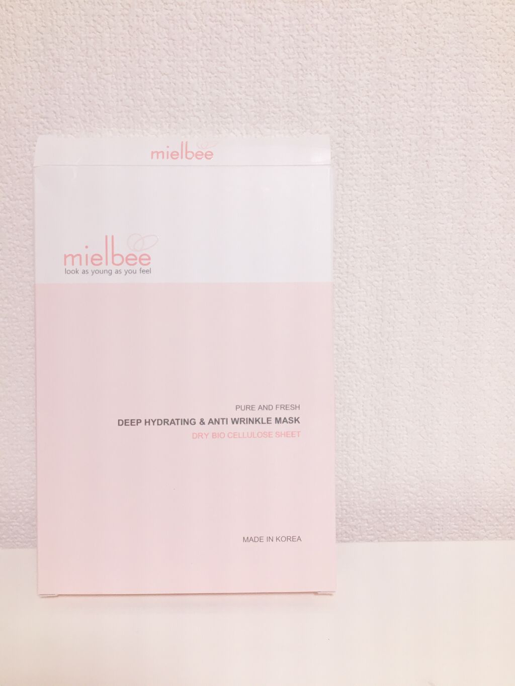 ディープハイドライティング&アンティーリンクルマスク/mielbee/シートマスク・パックを使ったクチコミ(3枚目)