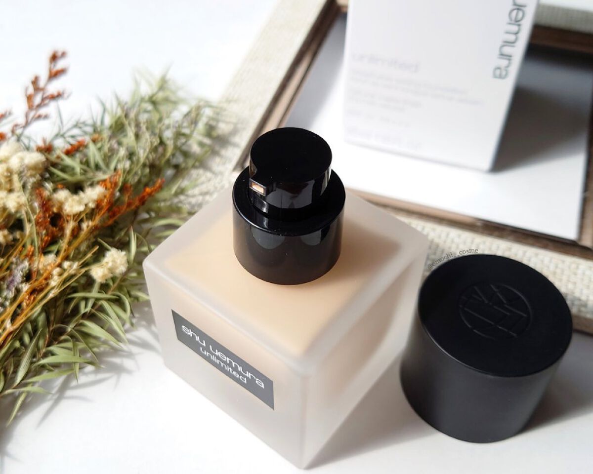（旧）アンリミテッド ラスティング フルイド/shu uemura/リキッドファンデーションを使ったクチコミ（3枚目）