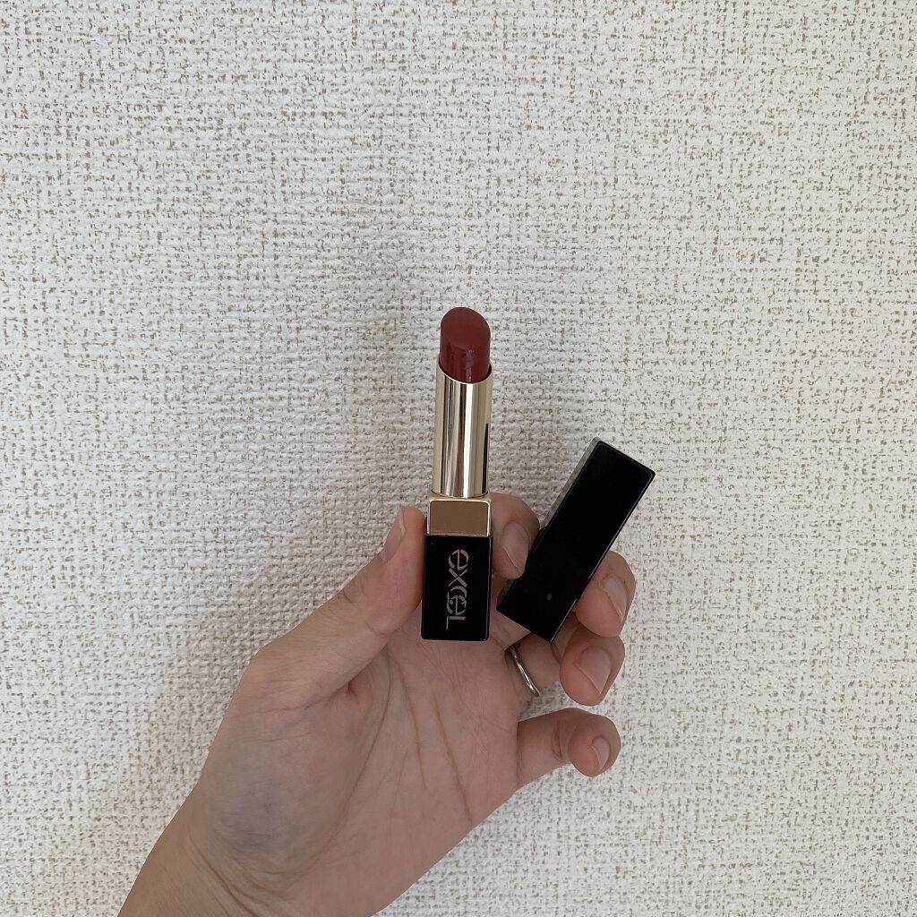 グレイズバームリップ GB06 ショコラベリー/excel/口紅を使ったクチコミ（2枚目）