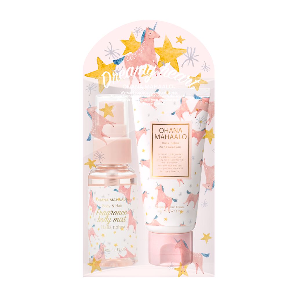 OHANA MAHAALO オハナ・マハロ   フレグランスボディミスト＆ハンドクリーム　ハリーア ノヘア