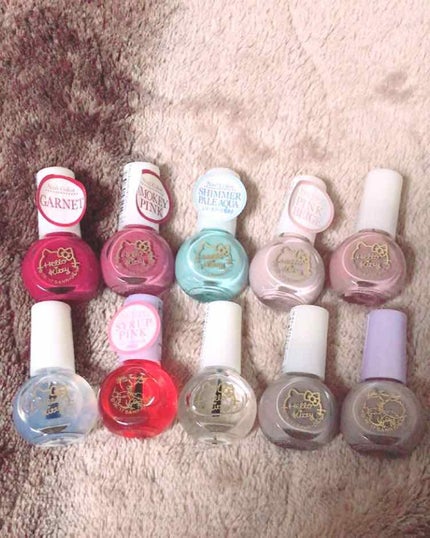 サンリオネイル/DAISO/マニキュアを使ったクチコミ(1枚目)