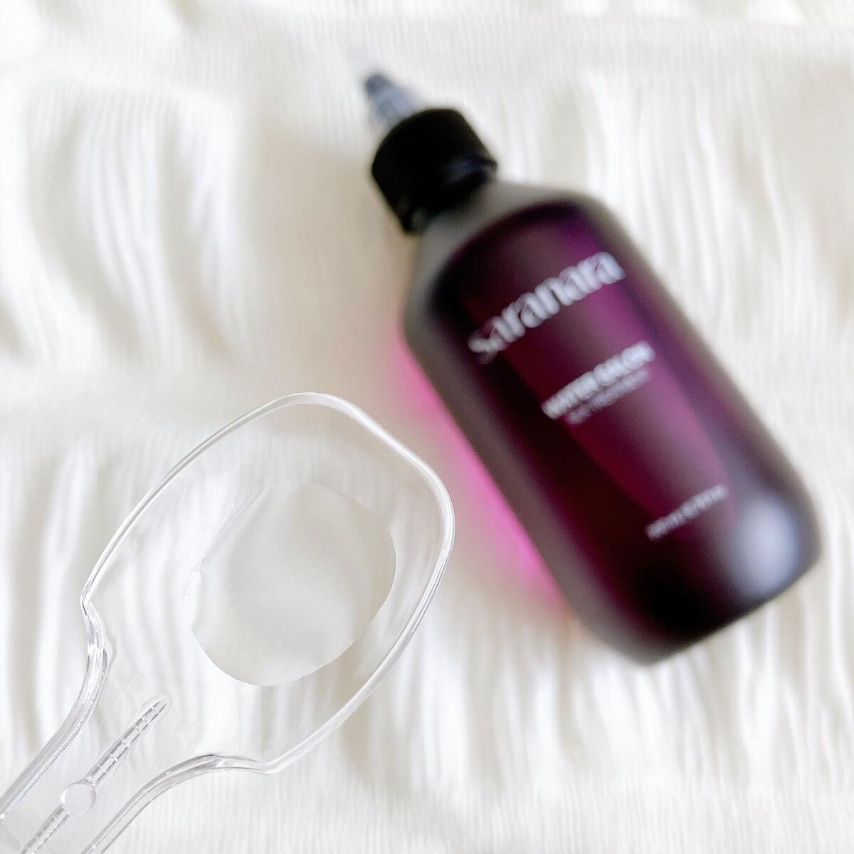 ウォーターサロン シルク トリートメント/SARANARA/洗い流すヘアトリートメントを使ったクチコミ(4枚目)