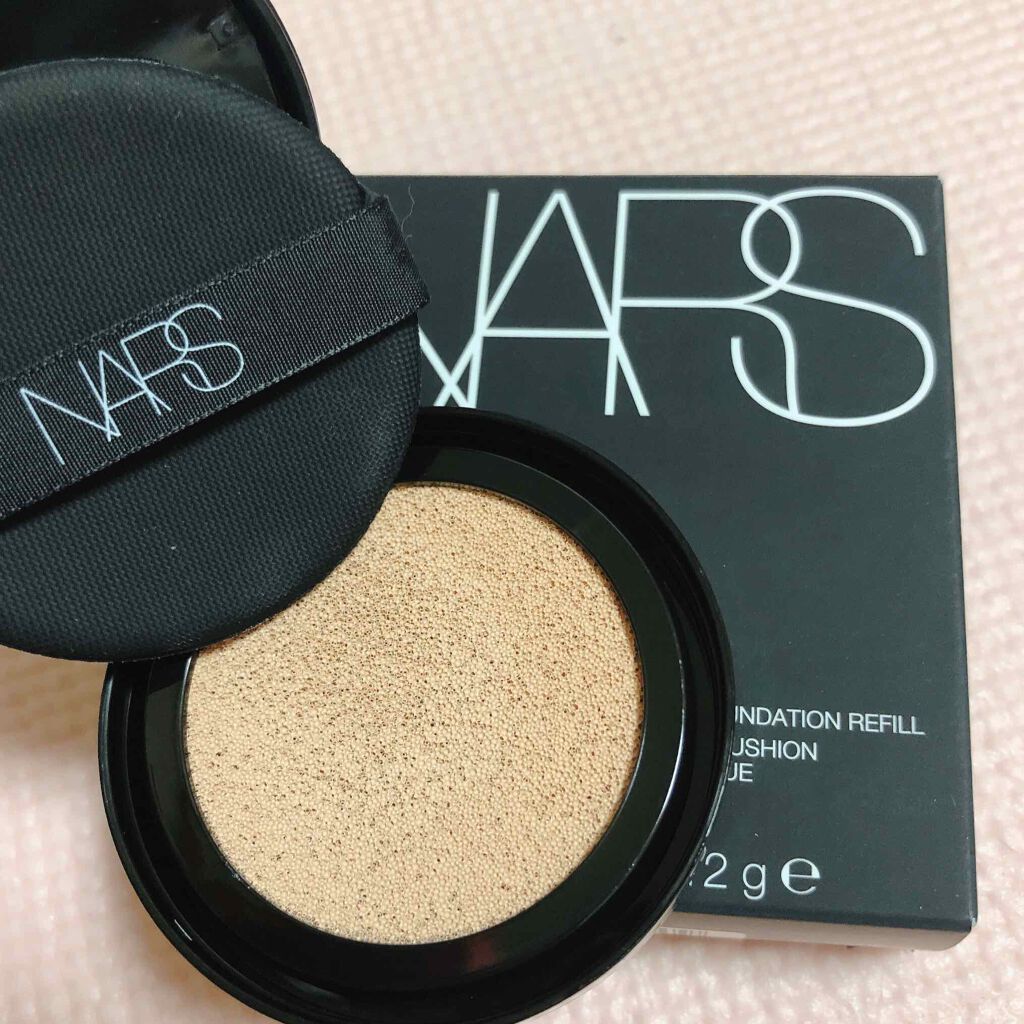 ナチュラルラディアント ロングウェア クッションファンデーション/NARS/クッションファンデーションを使ったクチコミ（1枚目）