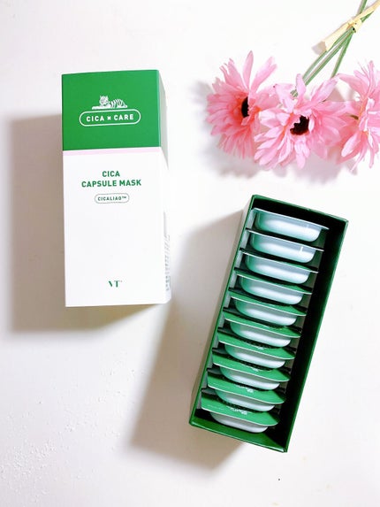 CICA カプセルマスク/VT/洗い流すパック・マスクを使ったクチコミ(3枚目)