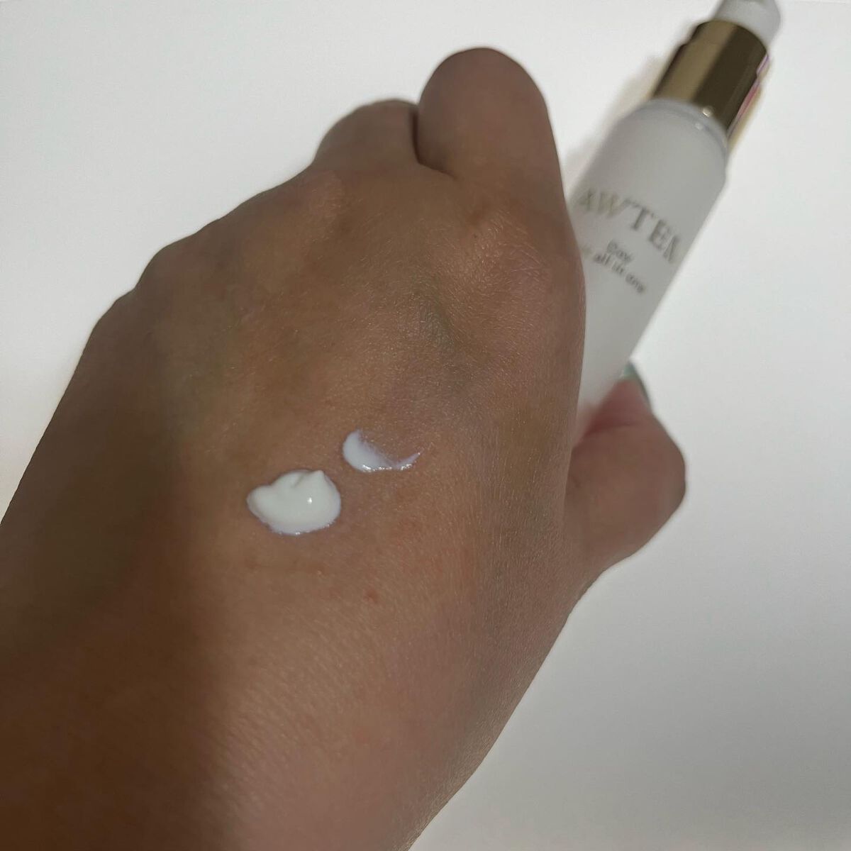 ナイトリフトオールインワン(夜⽤ジェルクリーム)/AWTEM/オールインワン化粧品を使ったクチコミ(3枚目)