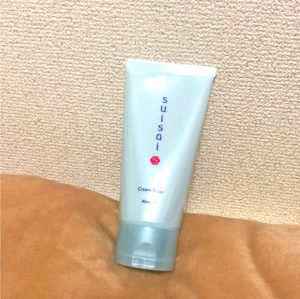 クリームソープ/suisai/洗顔フォームを使ったクチコミ（1枚目）