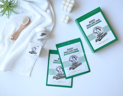 ボディピーリングパッド/Mom’s Bath Recipe/ピーリングを使ったクチコミ(1枚目)