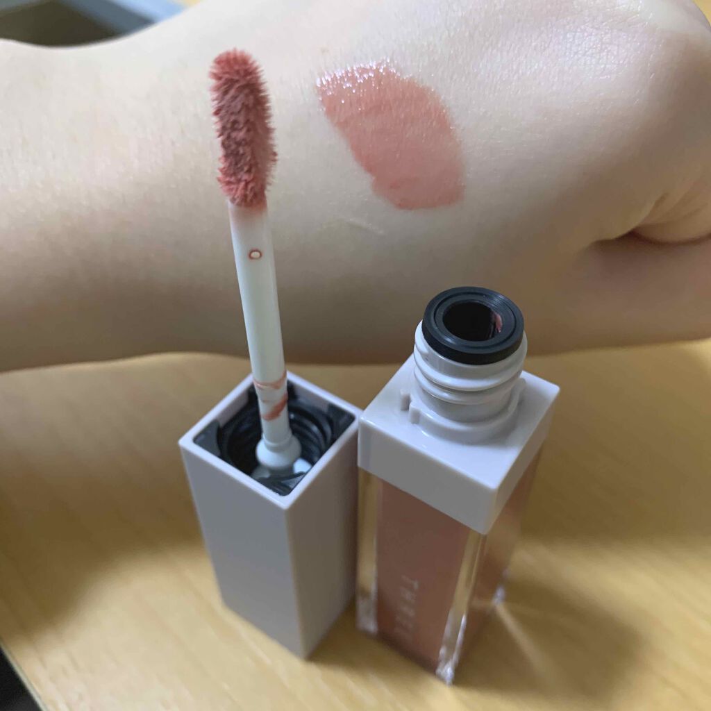 シマリング リップジャム/THREE/リップグロスを使ったクチコミ（2枚目）