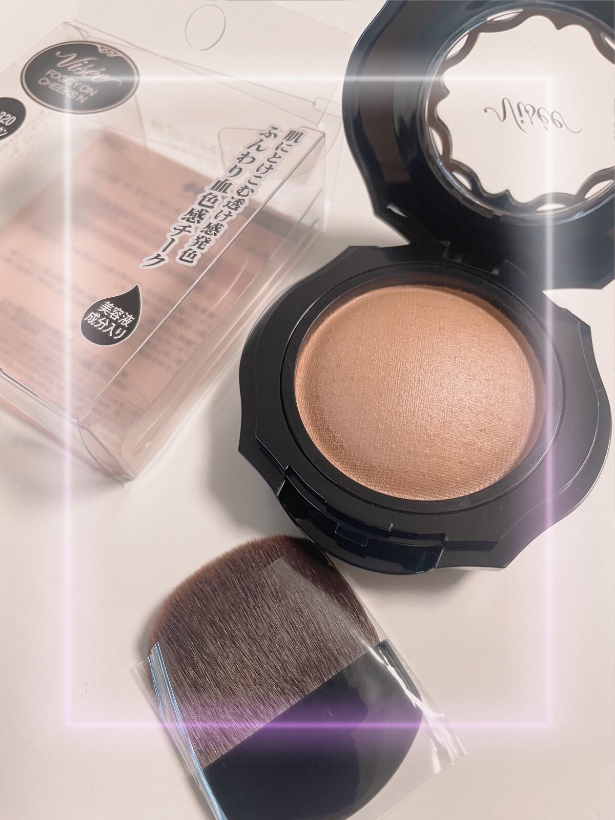 トランスペアレントフィニッシュパウダー/キャンメイク/プレストパウダーを使ったクチコミ(2枚目)