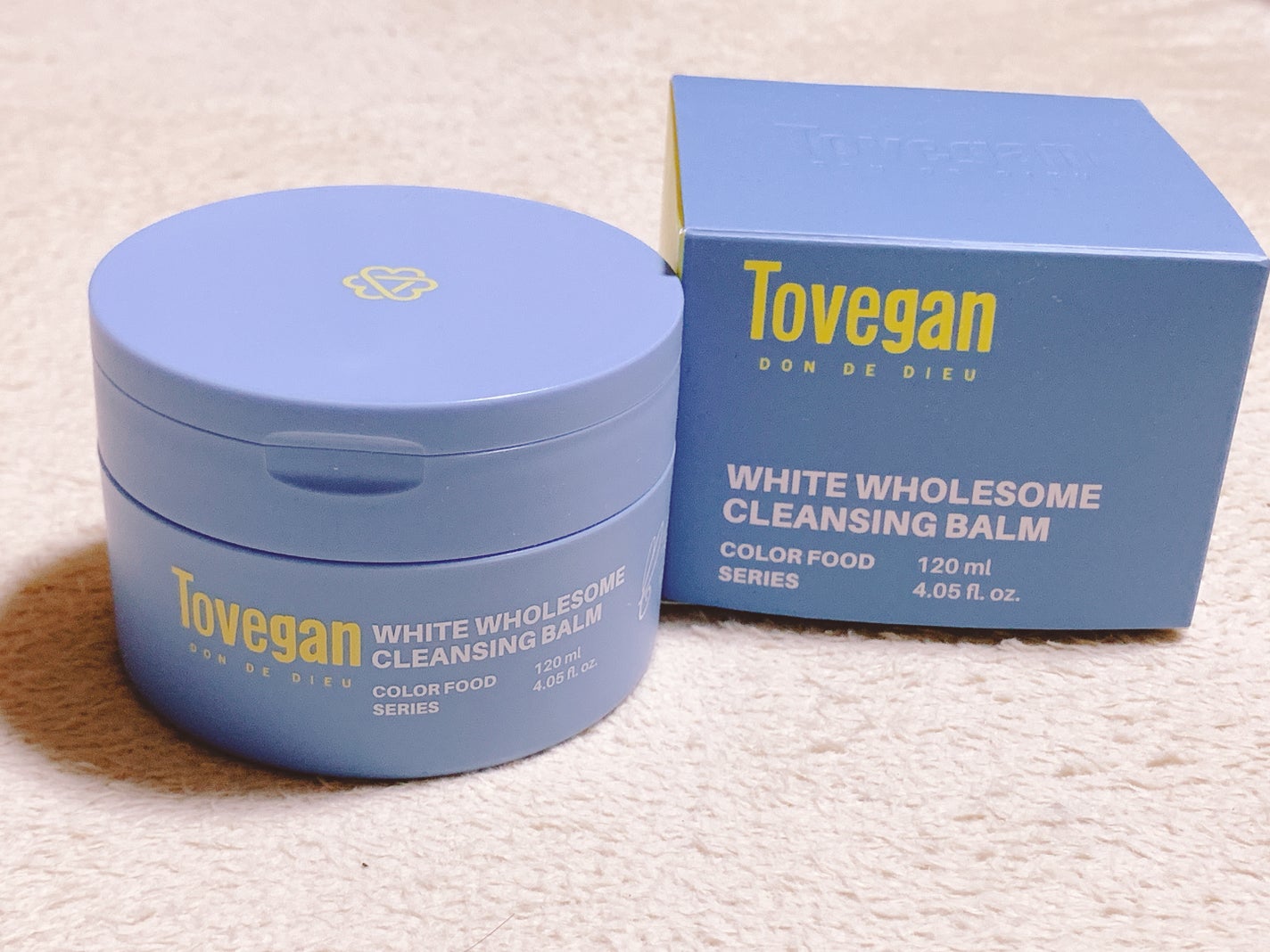 カラーフードシリーズホワイトホールサムクレンジングバーム/Tovegan/クレンジングバームを使ったクチコミ(5枚目)