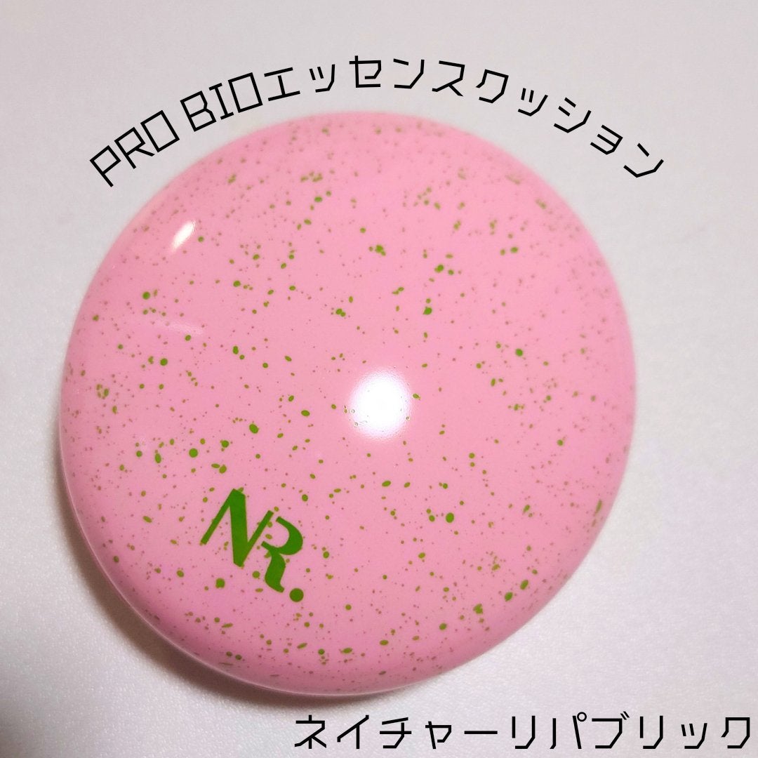 PROBIOエッセンスクッション/ネイチャーリパブリック/クッションファンデーションを使ったクチコミ(1枚目)
