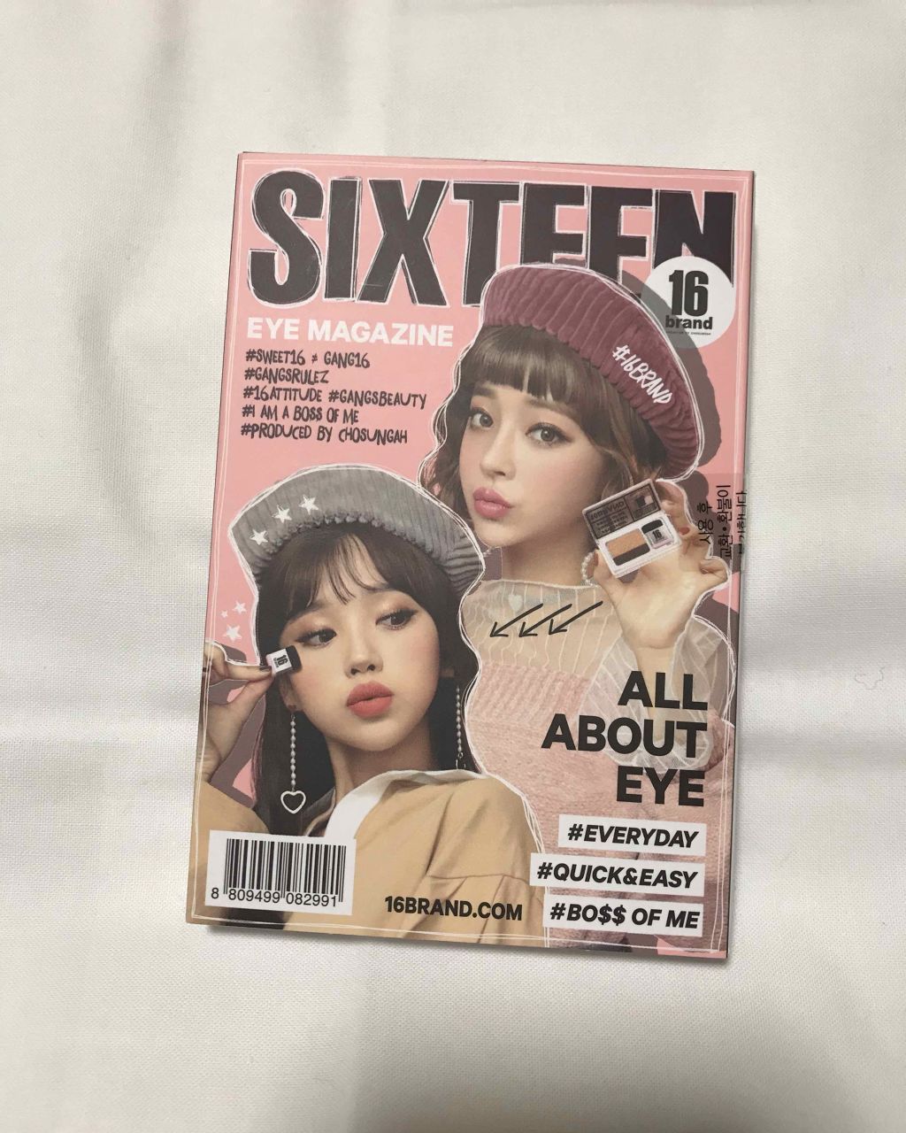 16 EYE MAGAZINE/16BRAND/アイシャドウパレットを使ったクチコミ(1枚目)