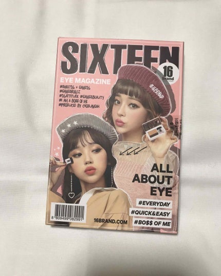 16 EYE MAGAZINE/16BRAND/アイシャドウパレットを使ったクチコミ(1枚目)