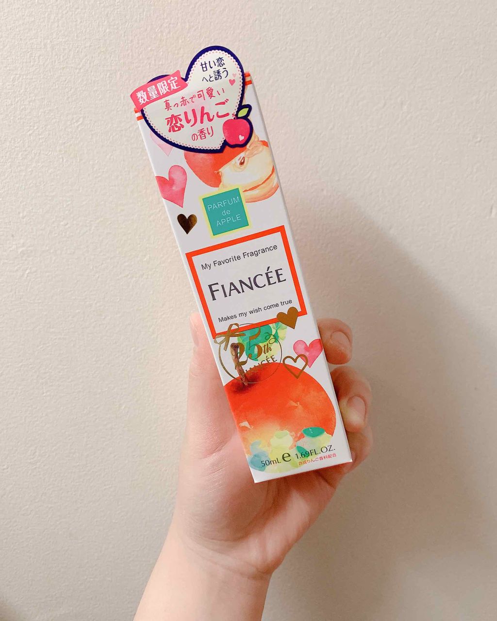 ボディミスト 恋りんごの香り/フィアンセ/香水(レディース)を使ったクチコミ(1枚目)