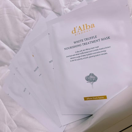 ホワイトトリュフナリシングトリートメントマスク/ダルバ/シートマスク・パックを使ったクチコミ(2枚目)