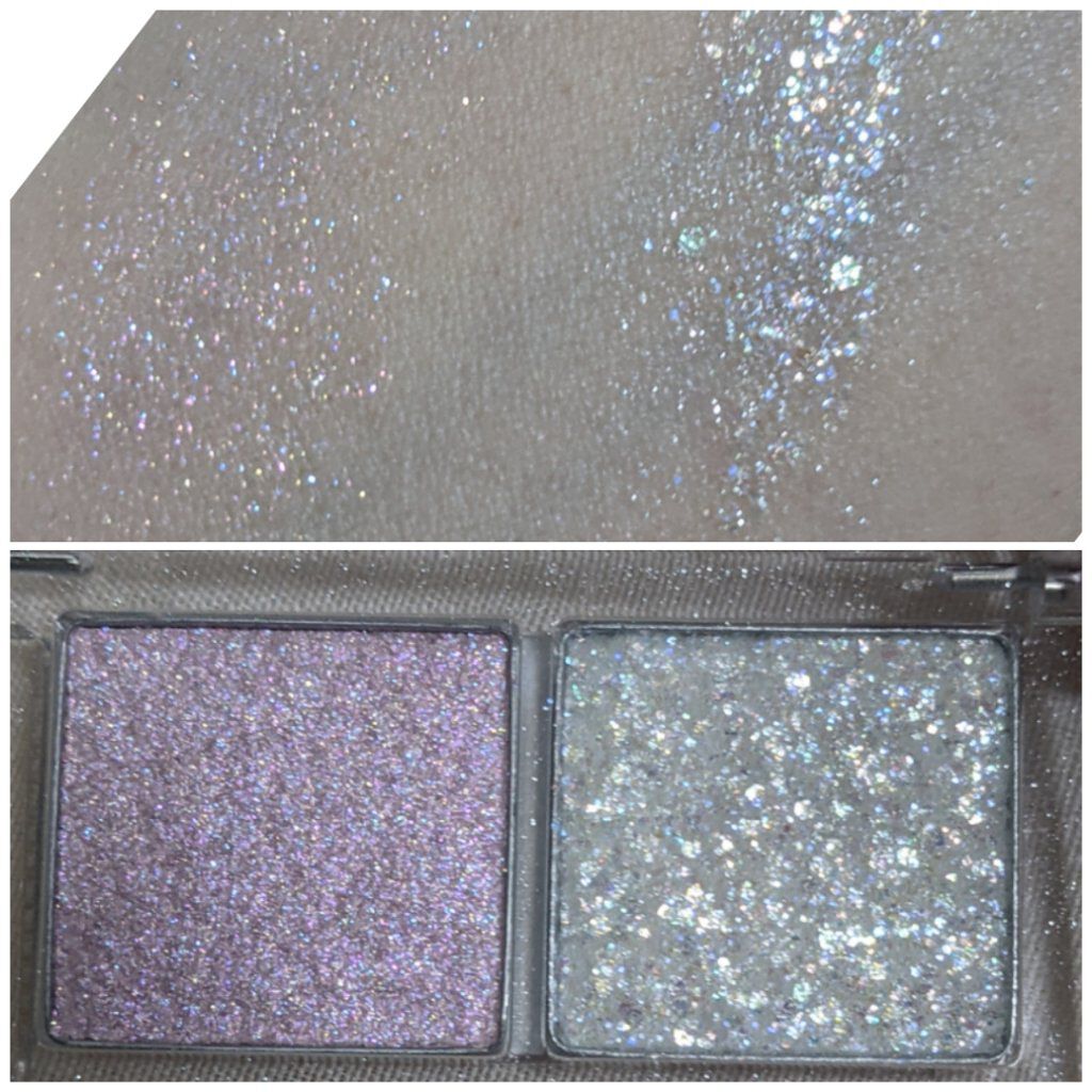  デュオ ポケット グリッター シャドウ 02 SEASHELL CRUMBLE/PERIPERA/アイシャドウパレットを使ったクチコミ（2枚目）