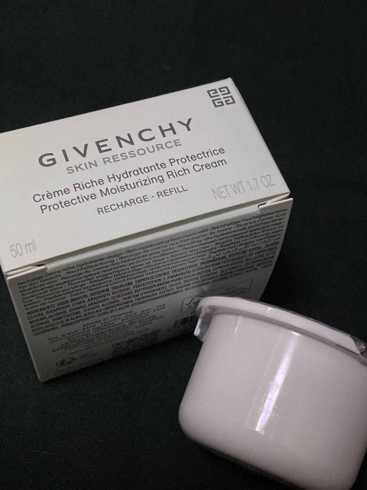 スキン リソース リッチ クリーム レフィル/GIVENCHY/フェイスクリームを使ったクチコミ（1枚目）
