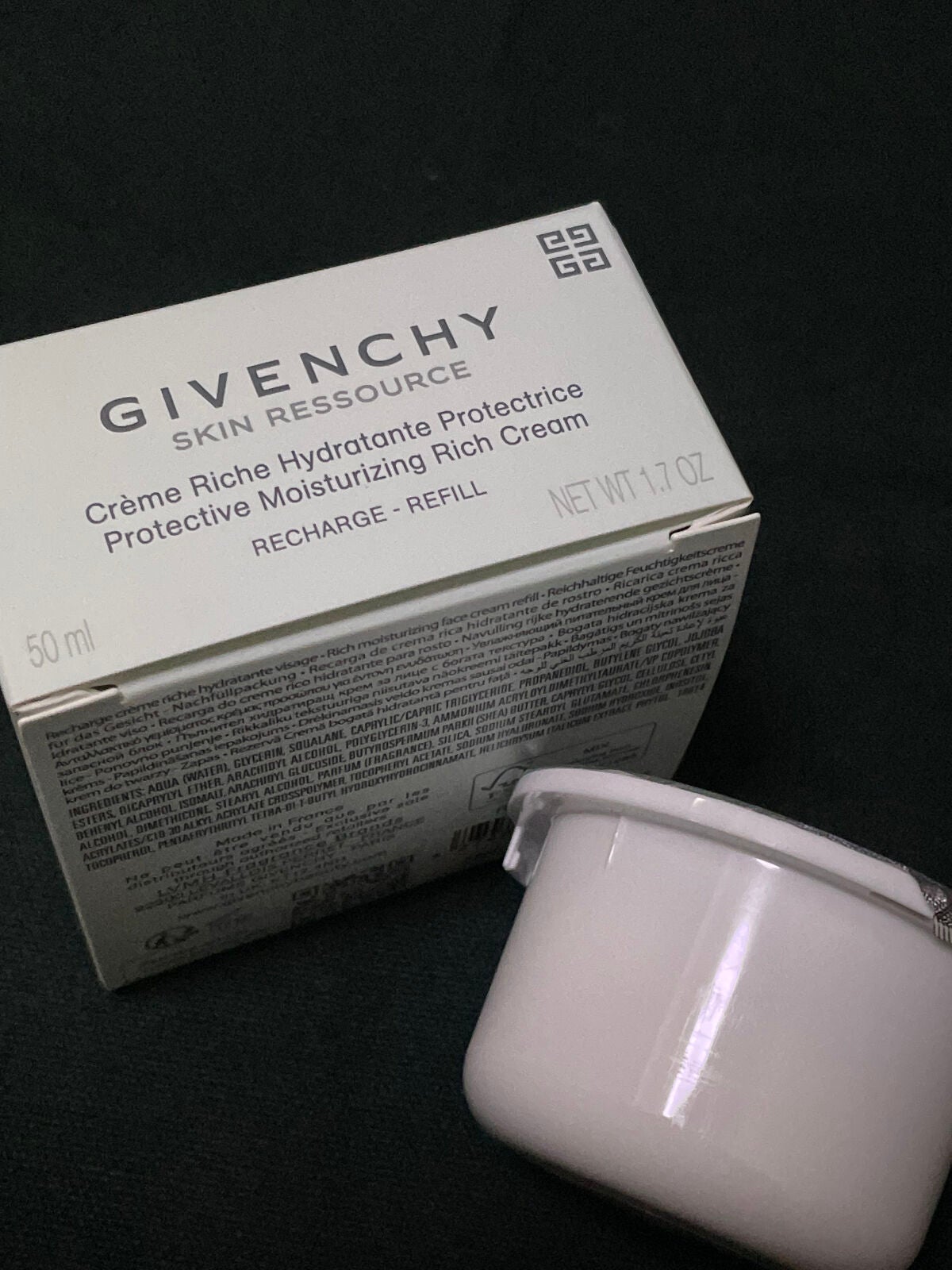 スキン リソース リッチ クリーム レフィル/GIVENCHY/フェイスクリームを使ったクチコミ(1枚目)