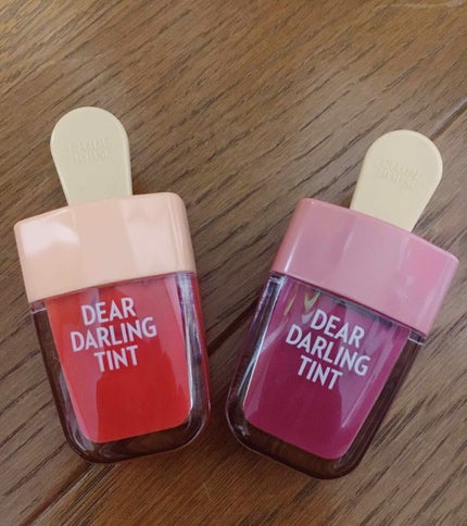 ディアダーリン ウォータージェルティント (アイスティント)/ETUDE/口紅を使ったクチコミ(1枚目)