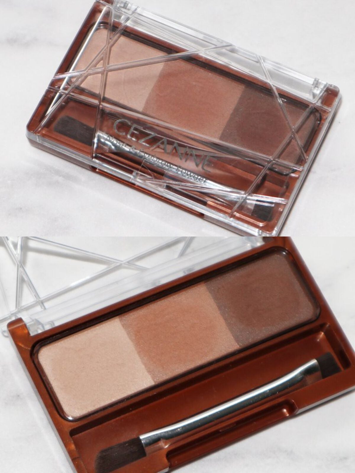 ノーズ&アイブロウパウダー/CEZANNE/パウダーアイブロウを使ったクチコミ(1枚目)