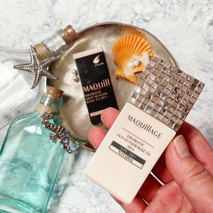 ドラマティックスキンセンサーベース EX UV+/マキアージュ/化粧下地を使ったクチコミ(2枚目)