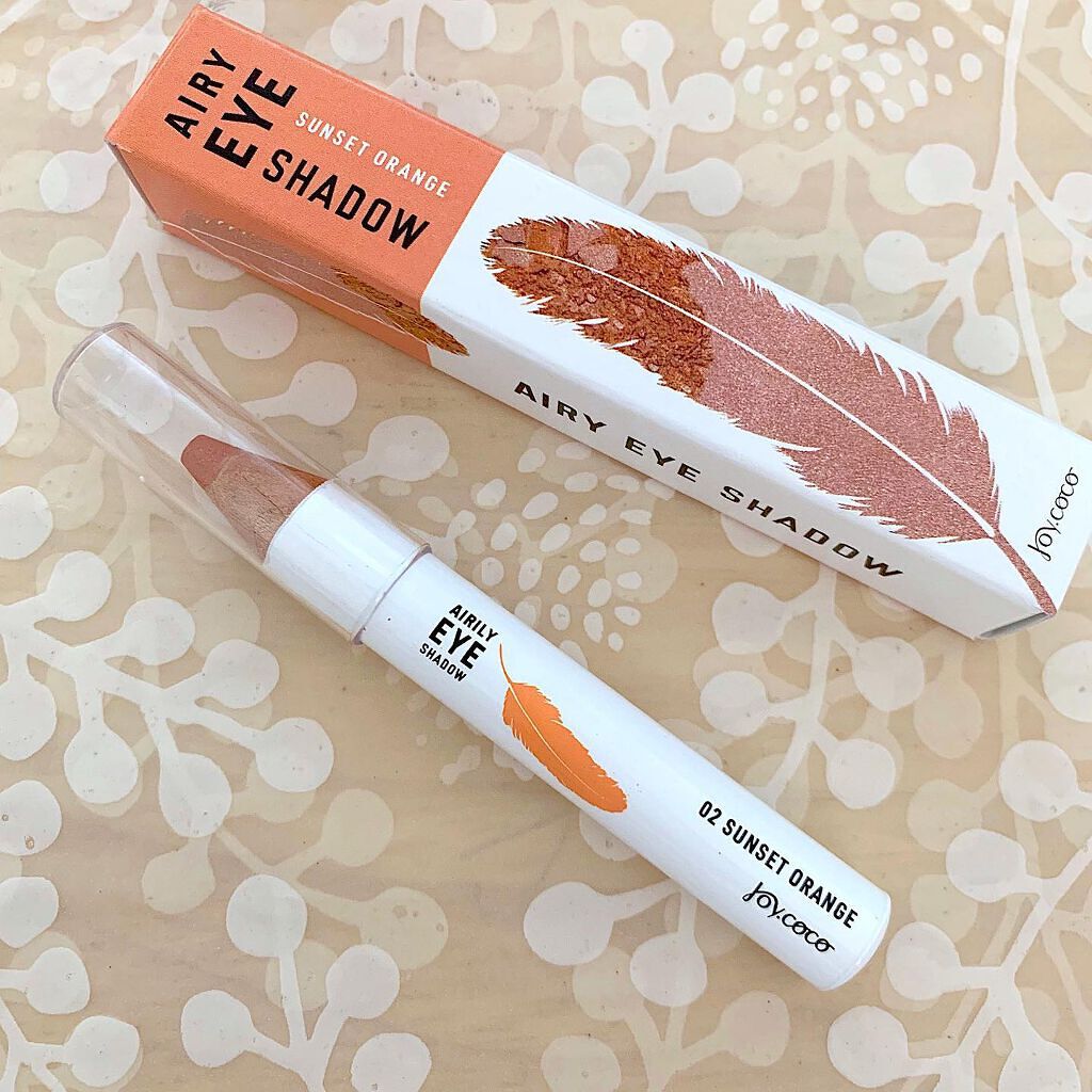 ジョイココ エアリーアイシャドウ/Joy.coco(ジョイココ)/単色アイシャドウを使ったクチコミ(2枚目)