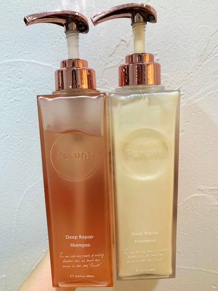プルント ディープリペア美容液シャンプー/トリートメント/Purunt./市販シャンプーを使ったクチコミ(1枚目)