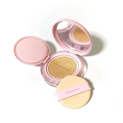 ワンダーベルベットラスティングクッション/i’m meme/クッションファンデーションを使ったクチコミ(5枚目)