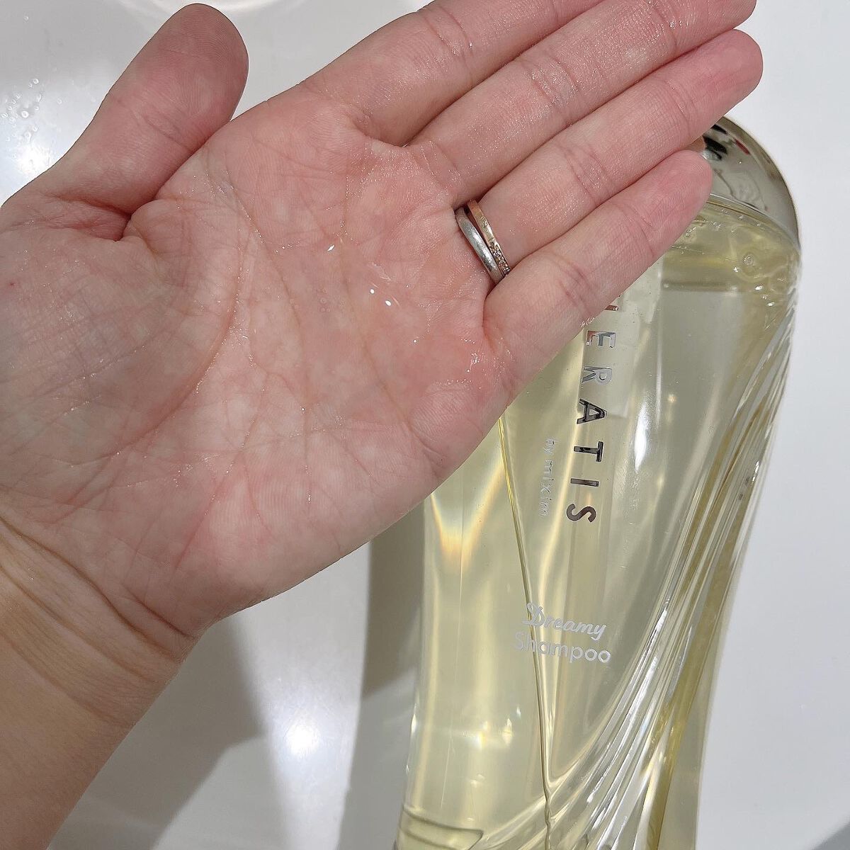 ドリーミー モイスト シャンプー/ヘアトリートメント シャンプー435ml/THERATIS/市販シャンプーを使ったクチコミ（2枚目）