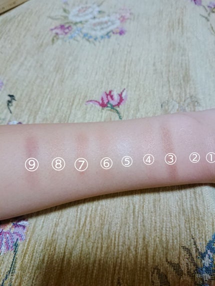 UR GLAM BLOOMING EYE COLOR PALETTE/U R GLAM/アイシャドウパレットを使ったクチコミ(2枚目)