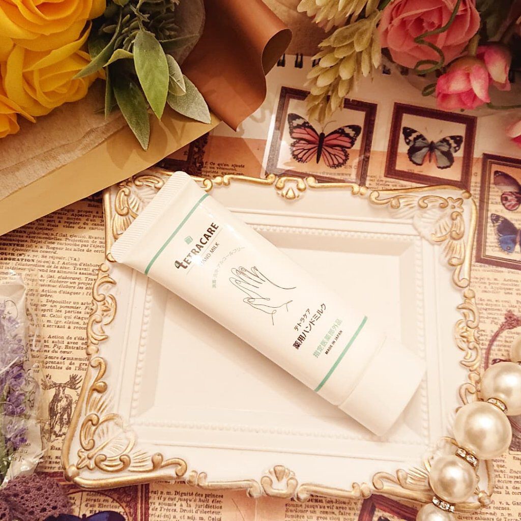 薬用ハンドミルク テトラケア/テトラケア/ハンドクリームを使ったクチコミ（1枚目）