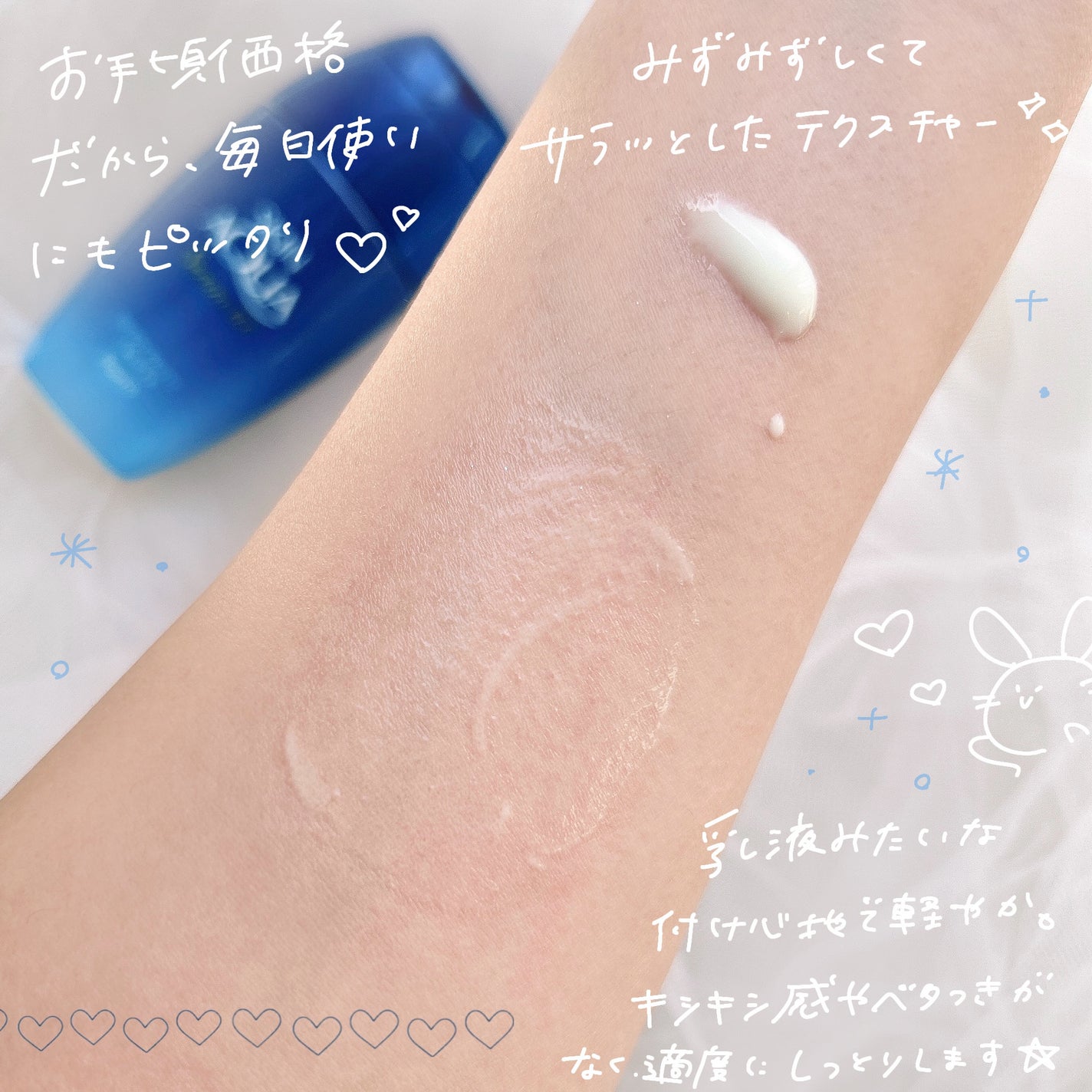 スキンアクア ヒアルロンセラムUV/スキンアクア/日焼け止めローションを使ったクチコミ(3枚目)