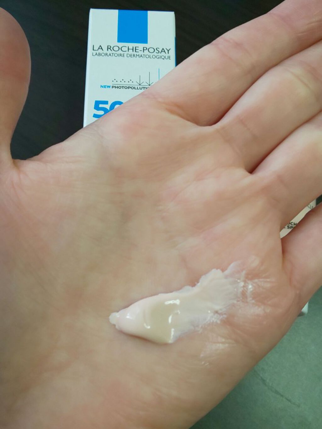 UVイデア XL プロテクショントーンアップ ローズ/ラ ロッシュ ポゼ/日焼け止めクリームを使ったクチコミ（3枚目）